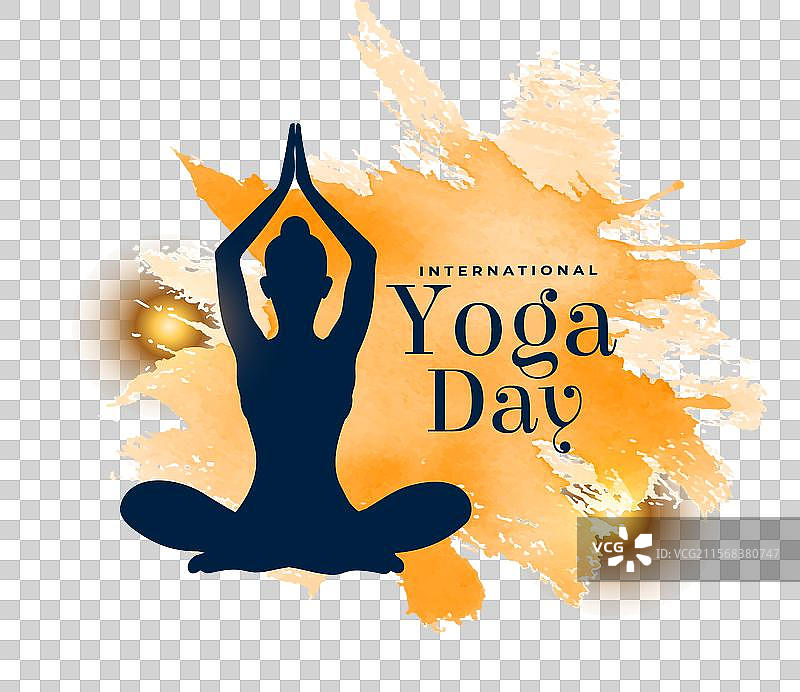 女性在国际瑜伽日进行瑜伽姿势图片素材