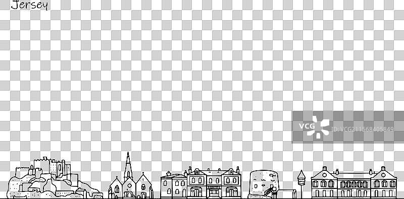 泽西岛的风景图片素材