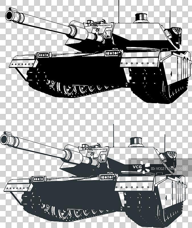 M1艾布拉姆斯坦克图片素材