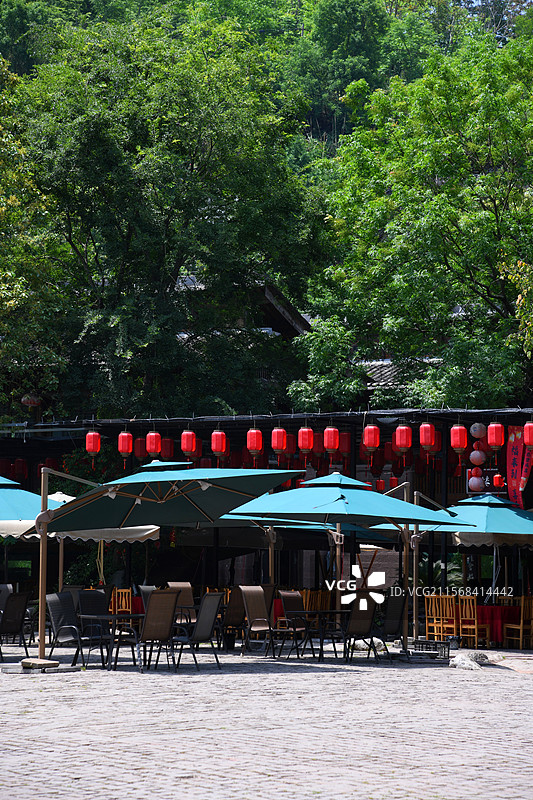 成都金堂五凤溪古镇图片素材