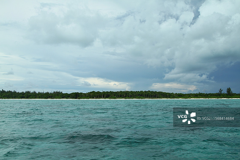 沙巴的海滩与港口图片素材