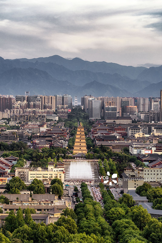 西安大雁塔图片素材