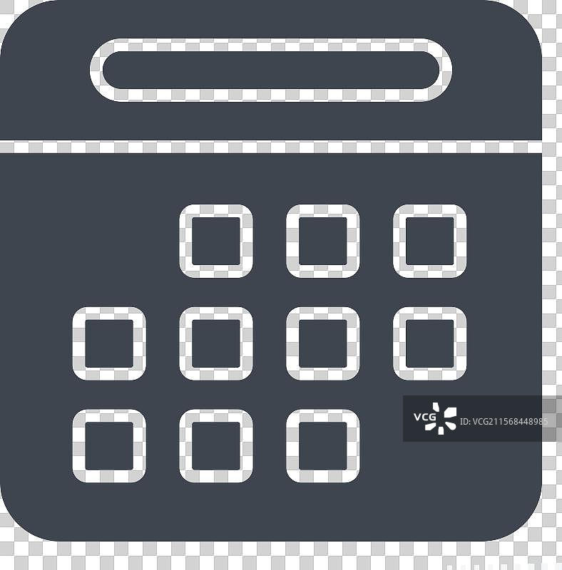 与橄榄球相关的图标日历符号图形风格图片素材