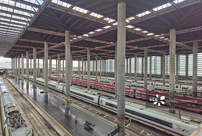 西班牙高铁图片素材