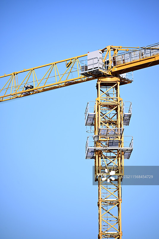 泉州东海新区的建筑工地图片素材