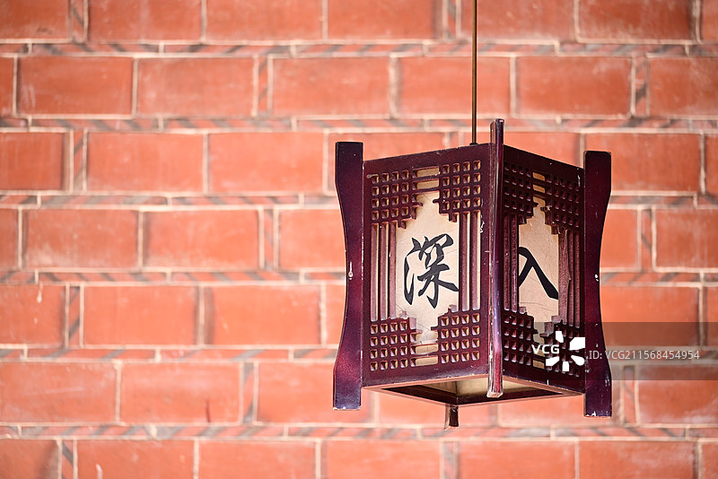 泉州承天寺的吊灯图片素材