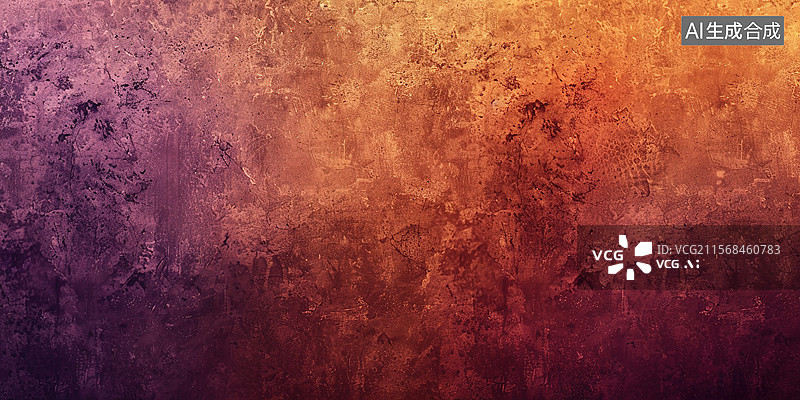 【AI数字艺术】创意抽象商业背景橙色深红色调复古纹理设计包装、壁纸和海报设计的做旧图案美学图片素材