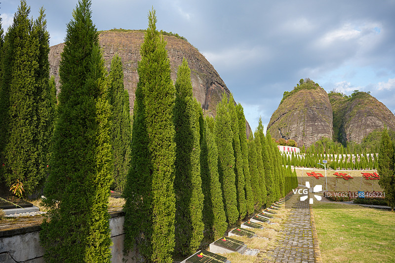 兴国县中央苏区烈士陵园图片素材