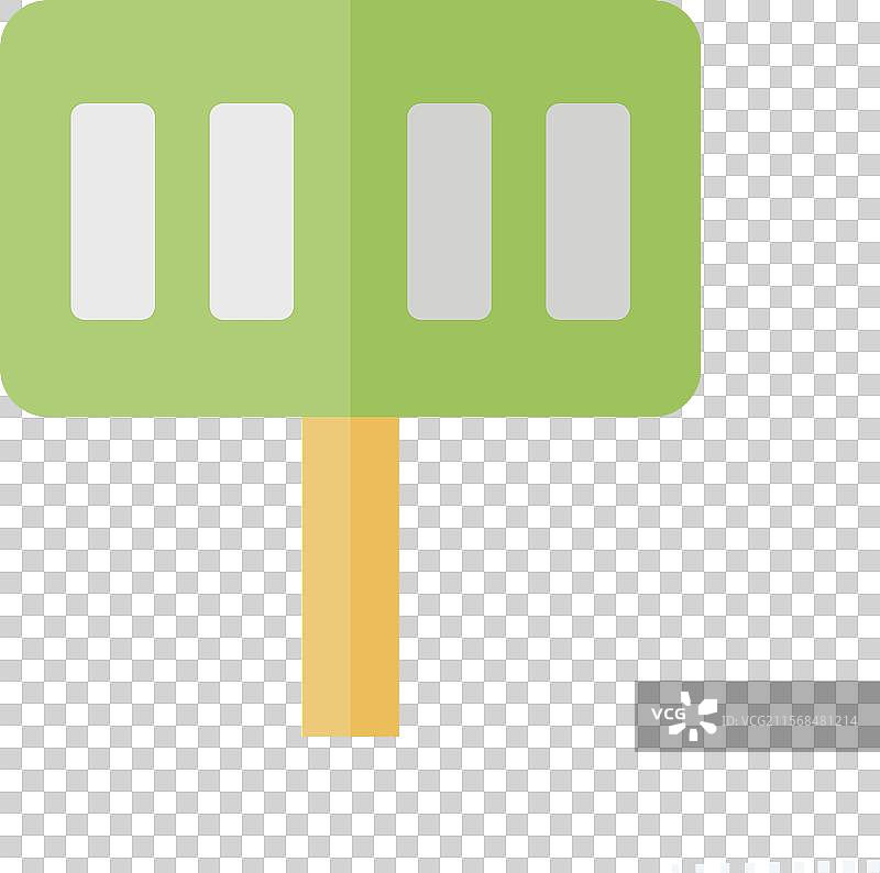 与橄榄球相关的图标记分板扁平设计图片素材