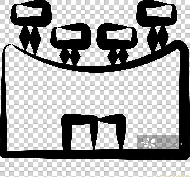 手绘橄榄球相关的图标体育场图片素材