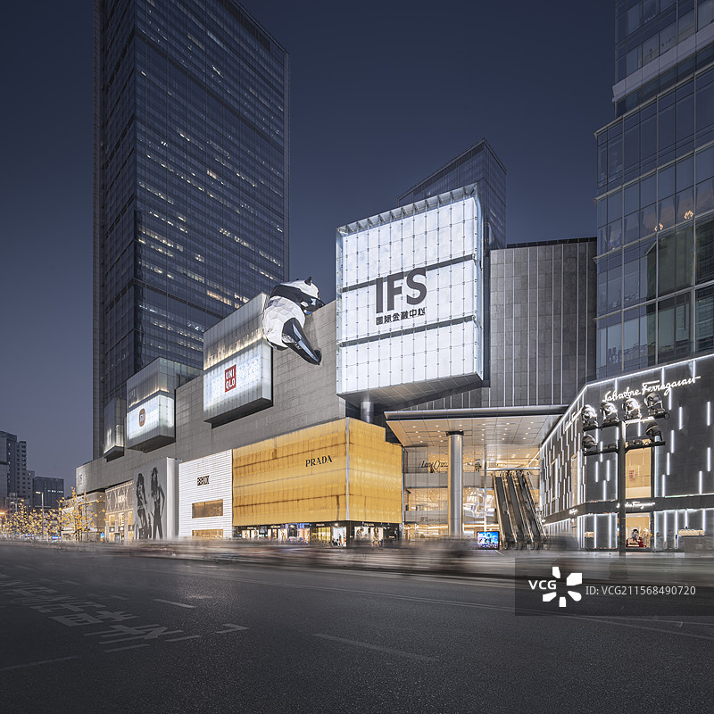 春熙路  国金中心 IFS图片素材