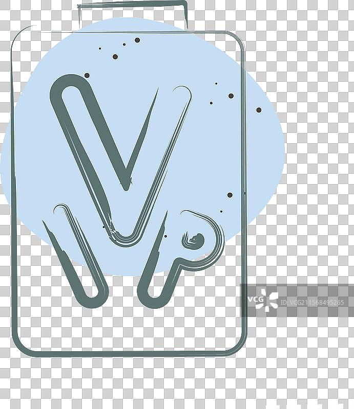 与橄榄球相关的VIP通行证图标彩色斑点图片素材