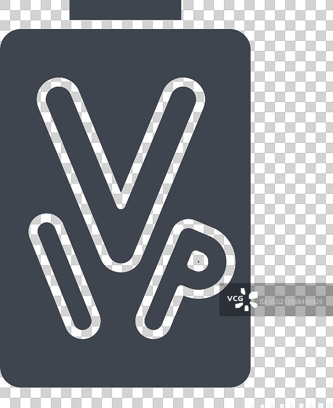 与橄榄球相关的VIP通行证图标符号风格图片素材