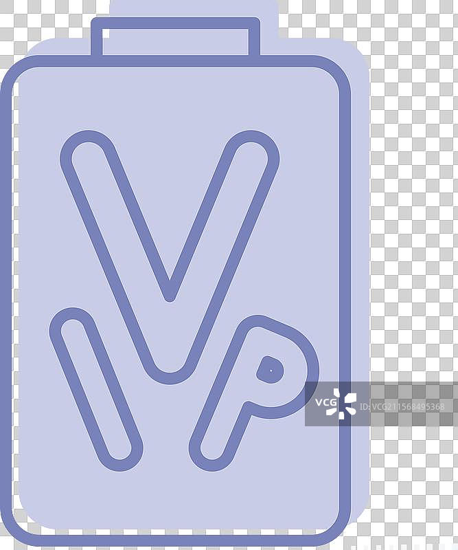 与橄榄球相关的VIP通行证图标，双色设计图片素材