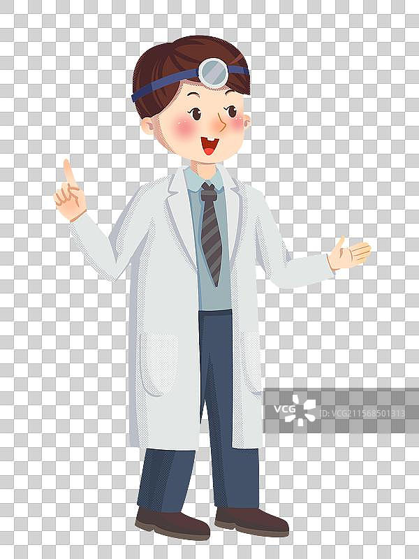 牙医上色图片素材