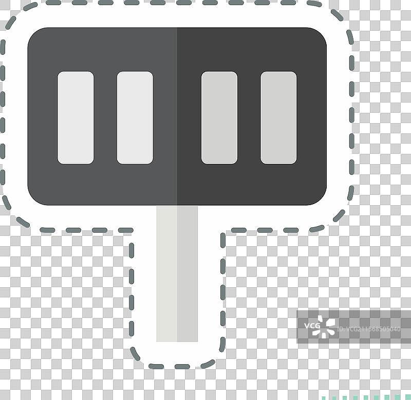 与橄榄球相关的贴纸线切分记分板图片素材