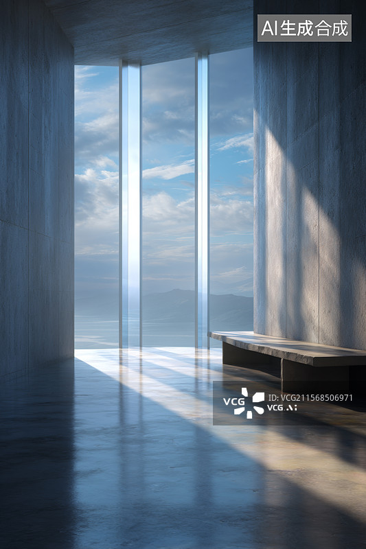 【AI数字艺术】商务科技公司背景图片素材