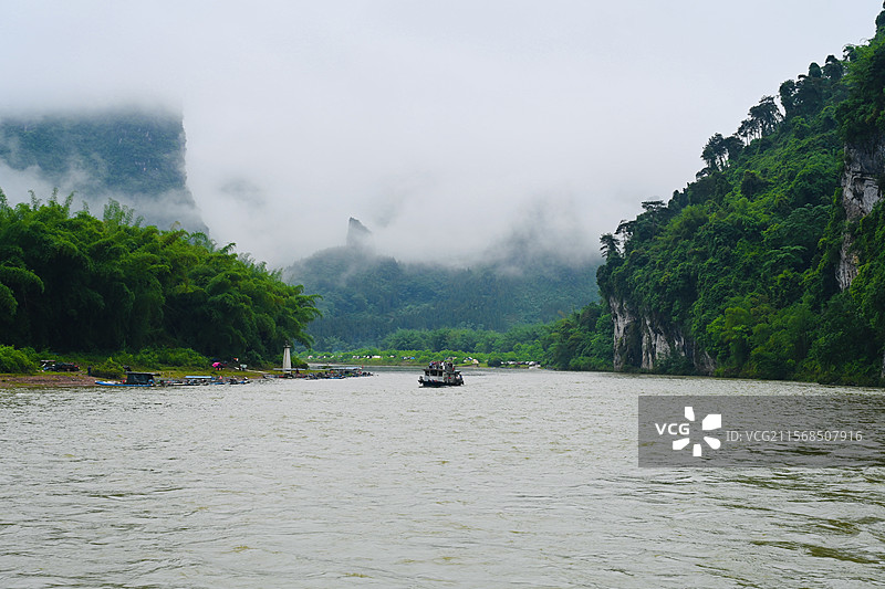 桂林漓江山水图片素材