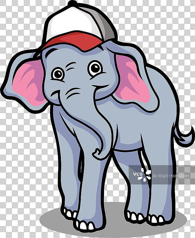 高质量的大象卡通图像图片素材