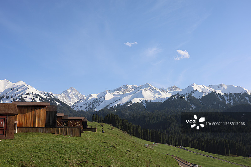 新疆伊犁库尔德宁齐梦德图片素材