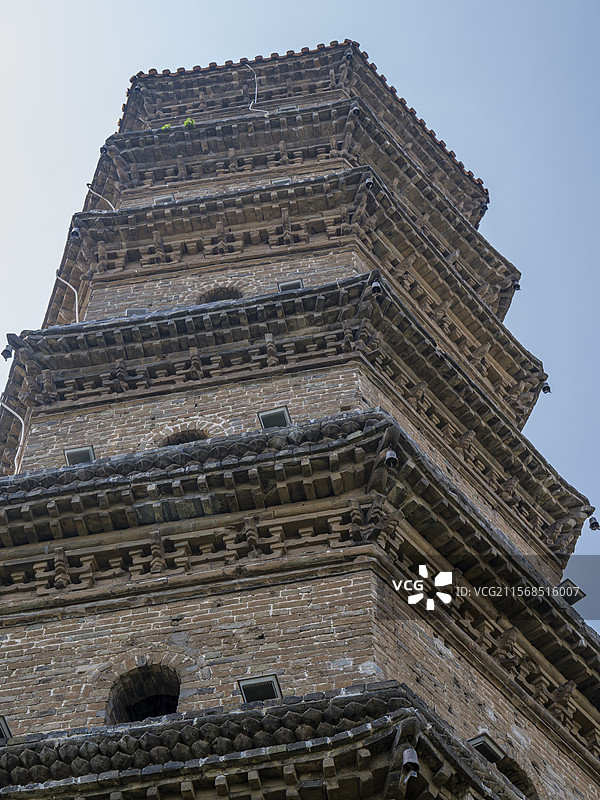 河南省新乡市延津县大觉寺万寿塔图片素材