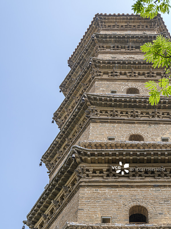 河南省新乡市延津县大觉寺万寿塔图片素材