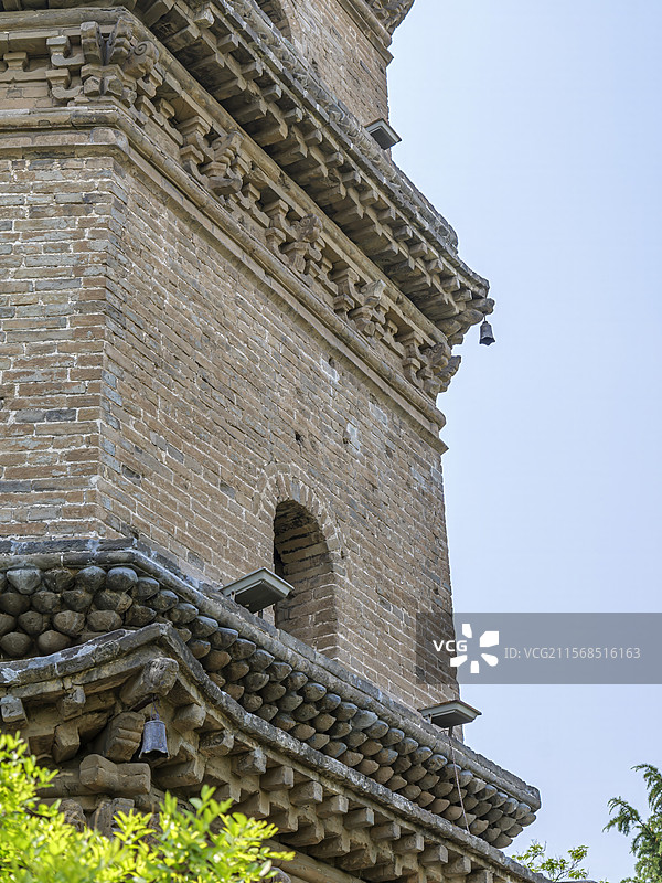 河南省新乡市延津县大觉寺万寿塔图片素材