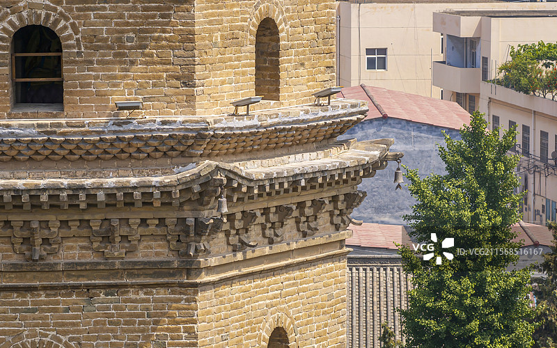 河南省新乡市延津县大觉寺万寿塔图片素材