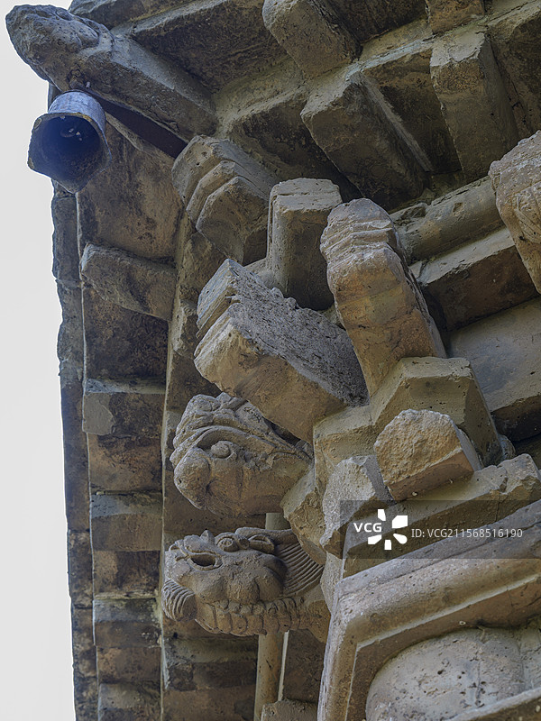 河南省新乡市延津县大觉寺万寿塔图片素材