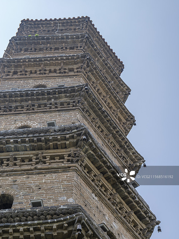 河南省新乡市延津县大觉寺万寿塔图片素材