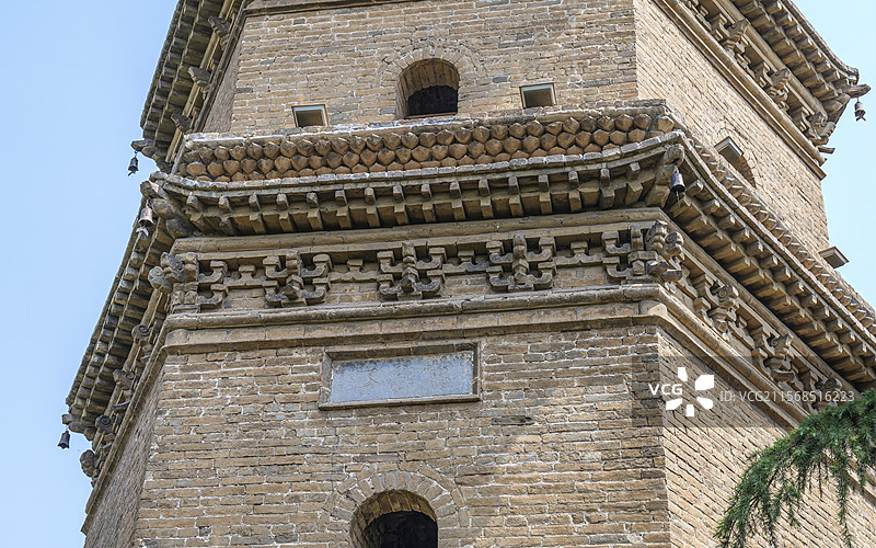 河南省新乡市延津县大觉寺万寿塔图片素材