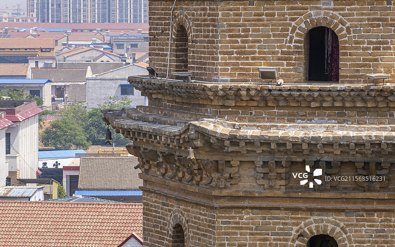 河南省新乡市延津县大觉寺万寿塔图片素材