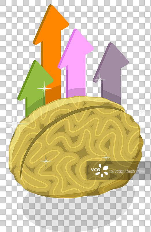 快乐荷尔蒙的3D等距平面图图片素材