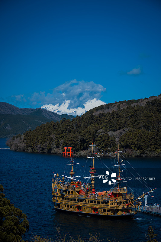 日本箱根成川美术馆图片素材
