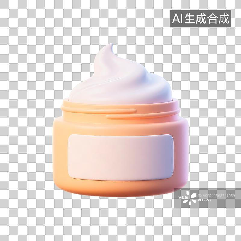 【AI数字艺术】润肤乳化妆品洁面乳图片素材