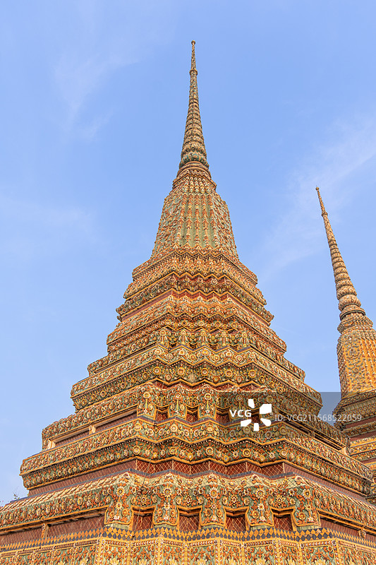 曼谷卧佛寺图片素材