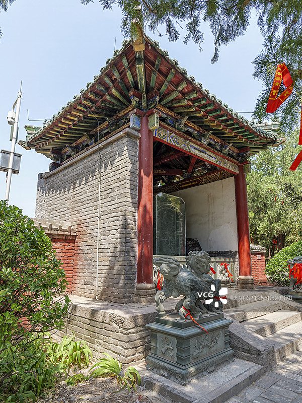 河南省新乡市卫辉市比干庙图片素材