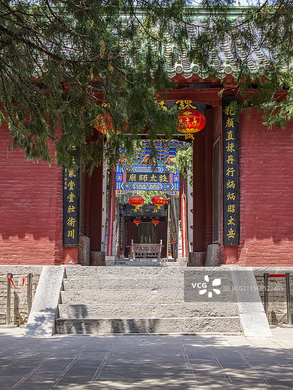 河南省新乡市卫辉市比干庙图片素材