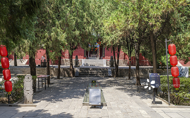 河南省新乡市卫辉市比干庙图片素材