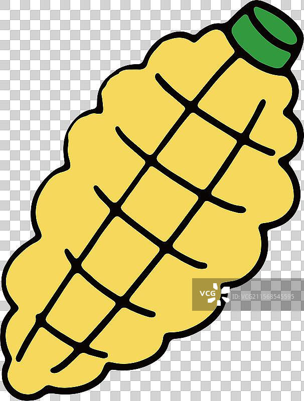 玉米 玉米面 苞米 打岔粥 简笔画 设计 元素 蔬菜 点缀 食材图片素材