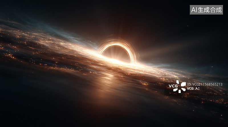 【AI数字艺术】星河幻月：宇宙中的光影绮梦图片素材