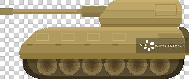 强大的重型军用坦克履带车图片素材