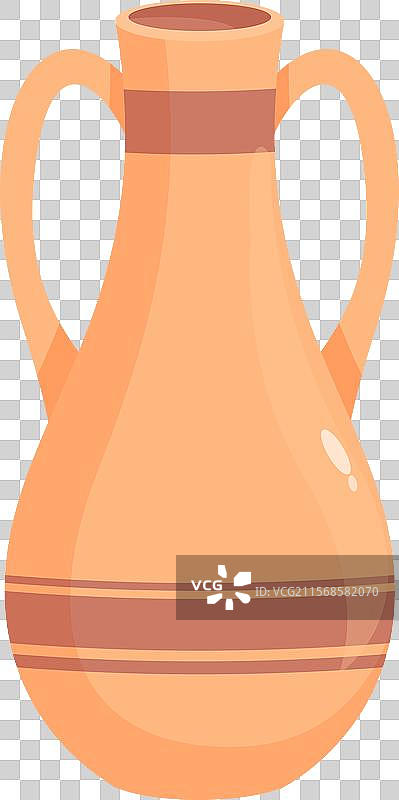 古希腊陶瓷双耳壶图片素材