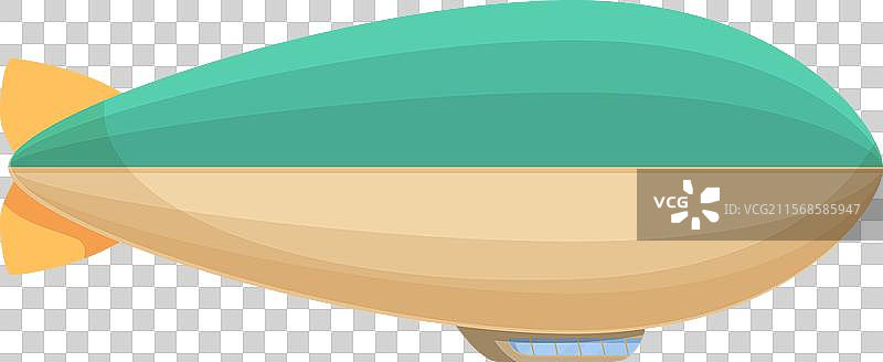 复古风格的飞船在天空中飞行，带有文字说明图片素材