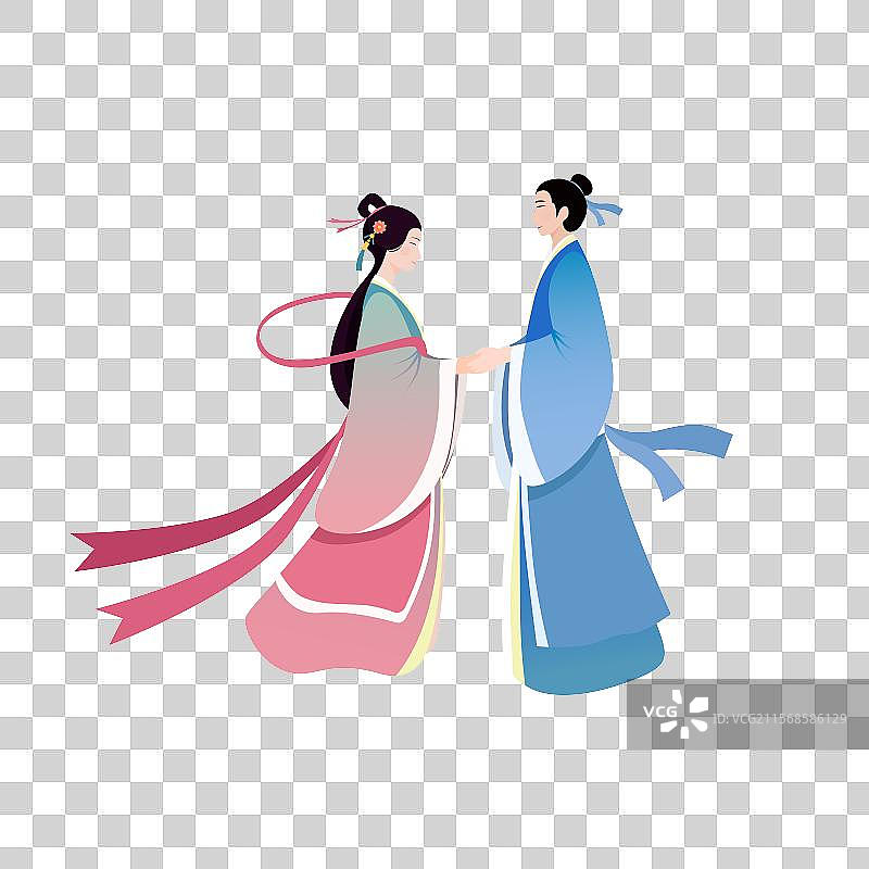 牛郎和织女图片素材