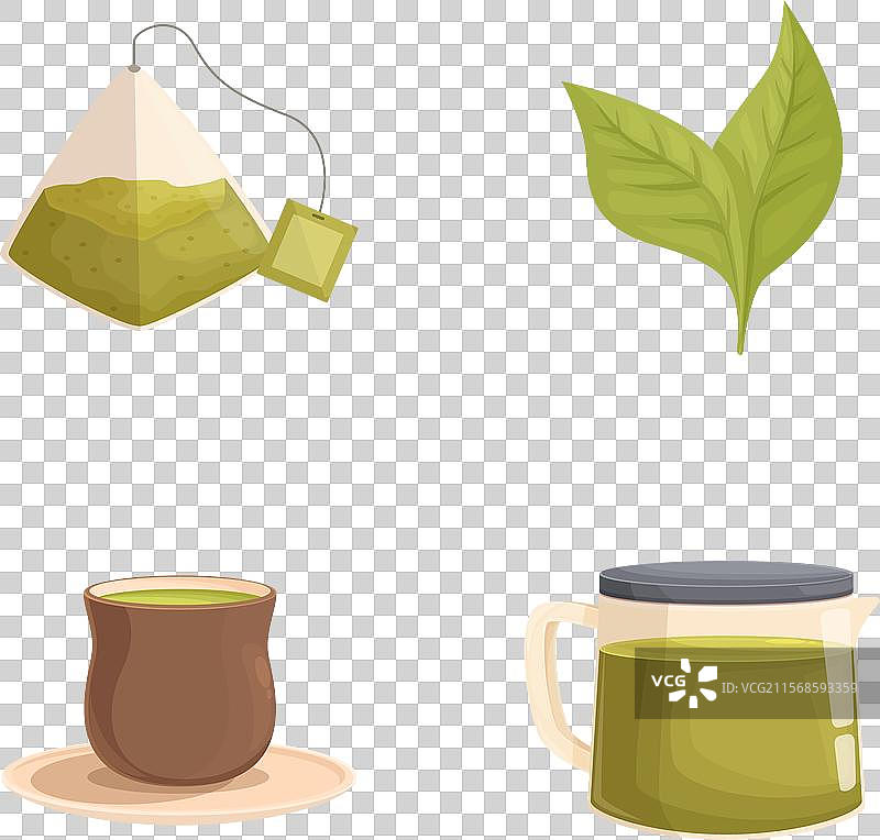 茶主题的收藏图片素材