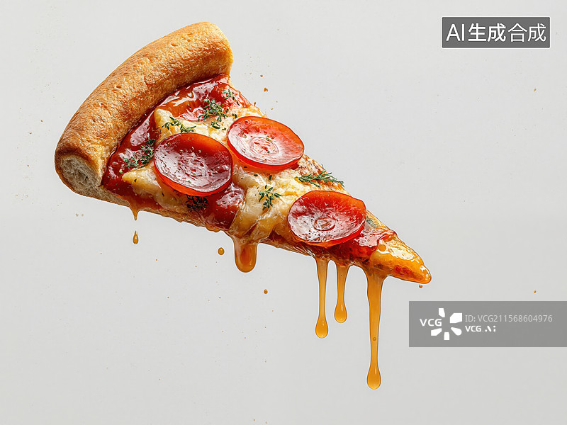 【AI数字艺术】美味披萨诱惑图片素材