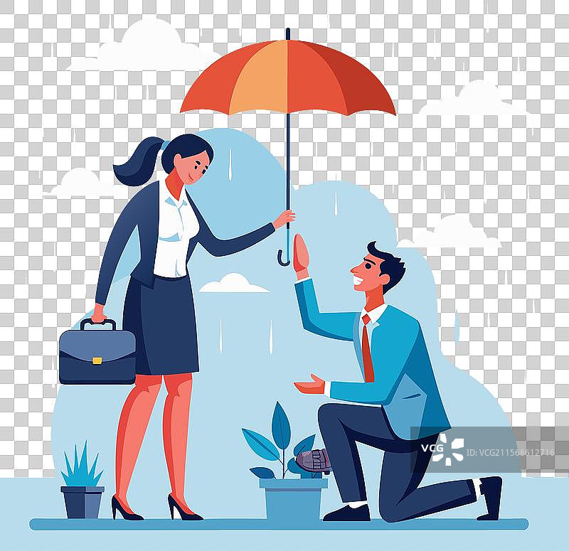 利他主义：无私的领导原则图片素材