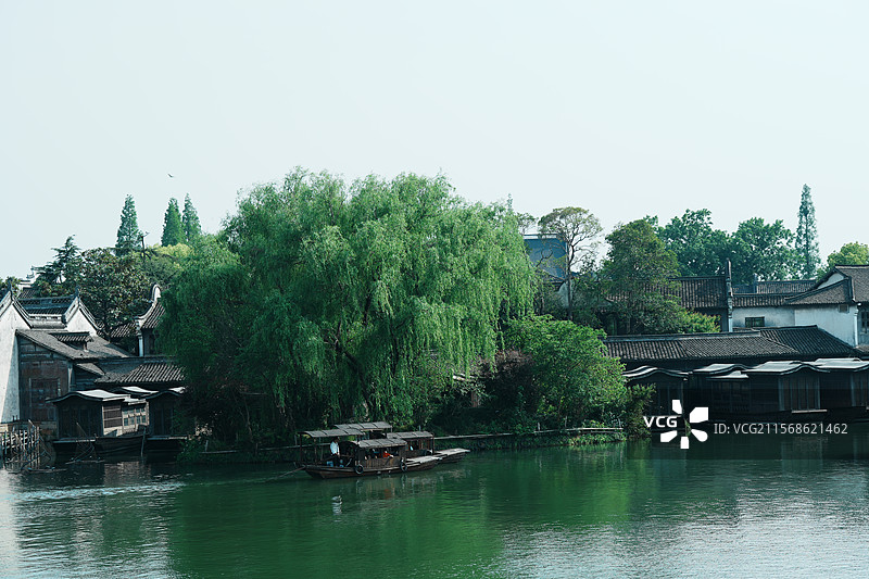 乌镇，江南水乡，西栅景区，世界互联网大会，乌镇戏剧节图片素材