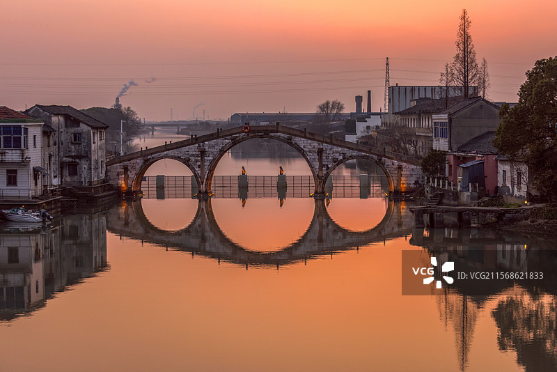 双林三桥图片素材